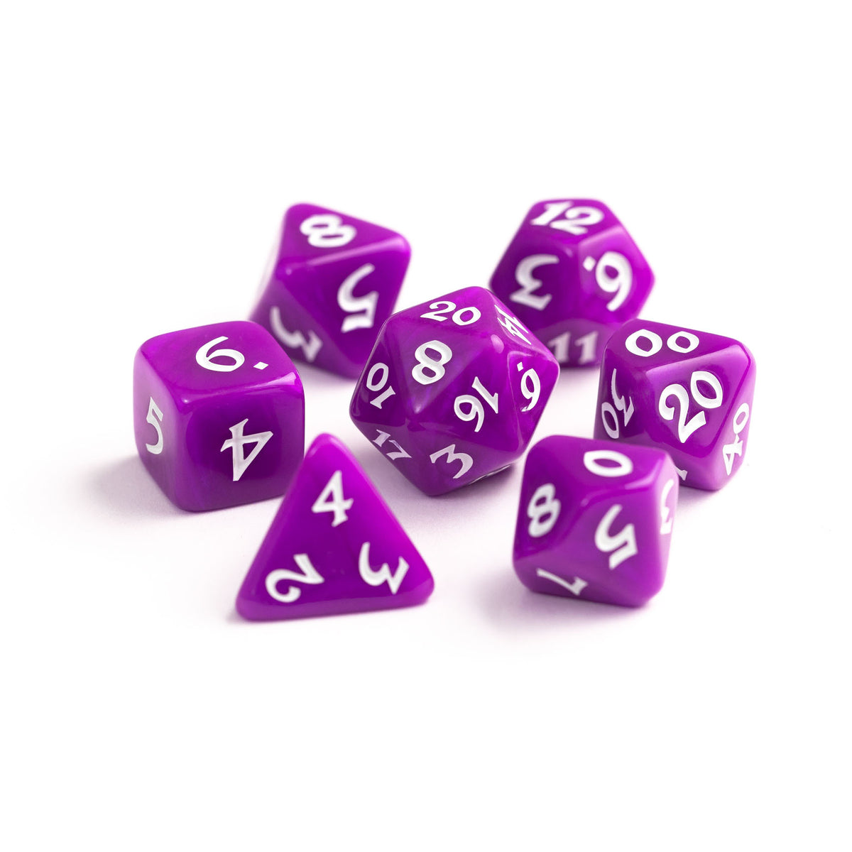 7pc RPG Set - Elessia Deceit with White