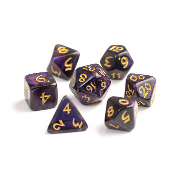 7pc RPG Set - Elessia Moonstone Deepwalker with Gold