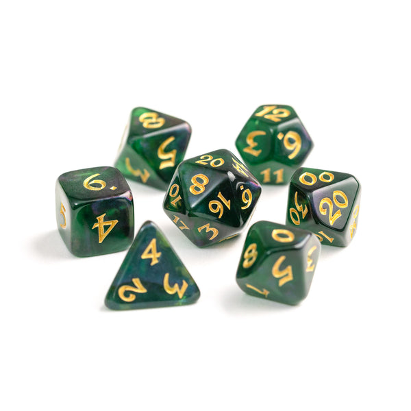 7pc RPG Set - Elessia Moonstone Farallon with Gold