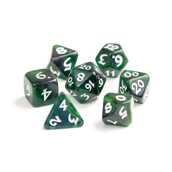 7pc RPG Set - Elessia Moonstone Farallon with White