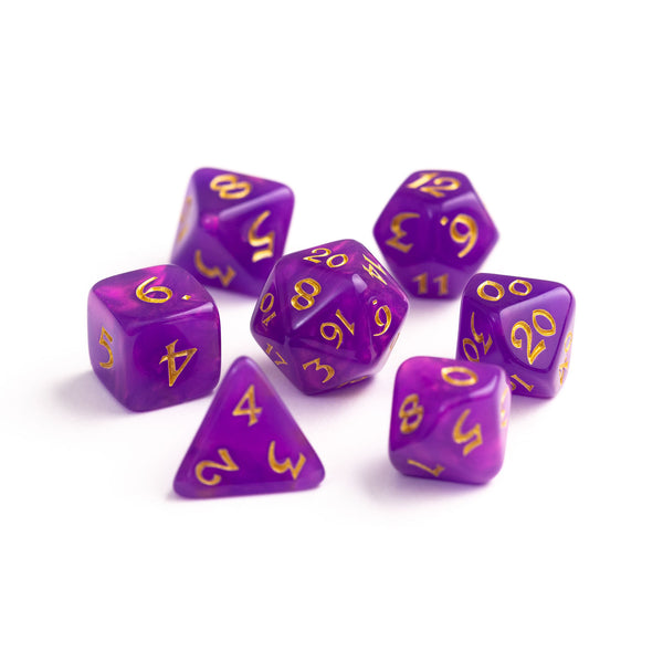 7pc RPG Set - Elessia Moonstone Calypso with Gold
