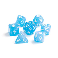 7pc RPG Set - Elessia Moonstone Rumara with White