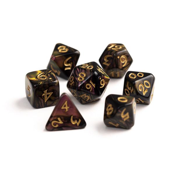 7pc RPG Set - Elessia - Dagda with Gold