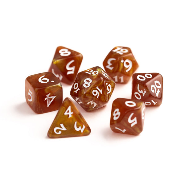 7pc RPG Set - Elessia - Bloodfire with White