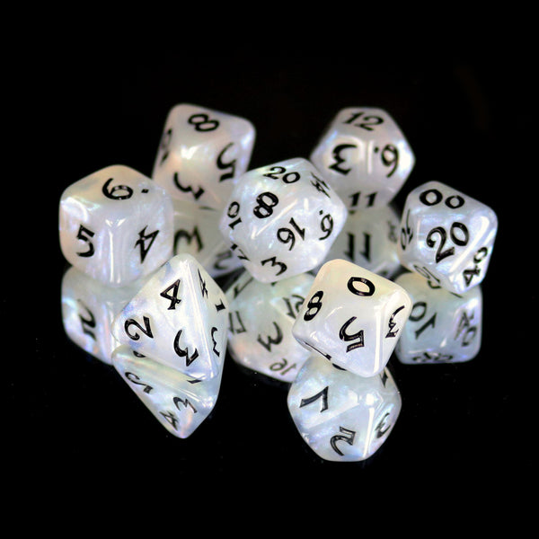 7pc RPG Set - Elessia Kybr - Peace with Black