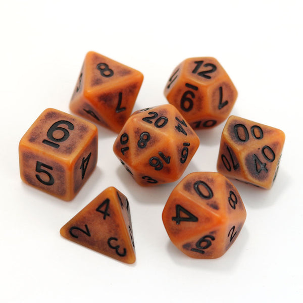 7pc RPG Set - Pumpkin Ancient