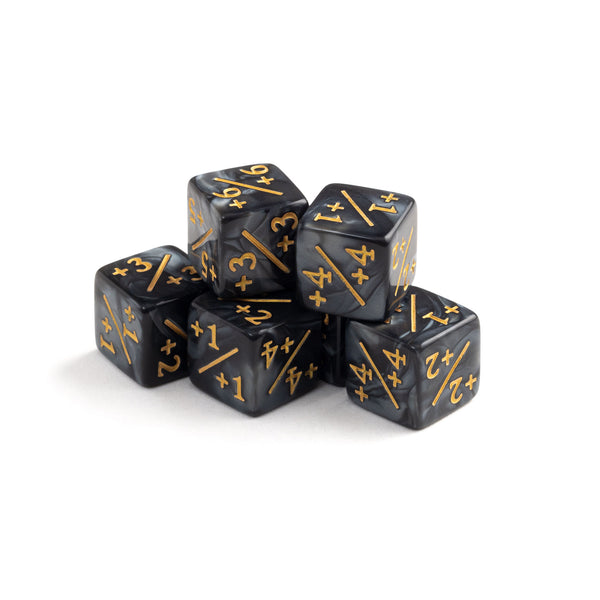 Positive 6pc Counter Set - Smoke for MTG