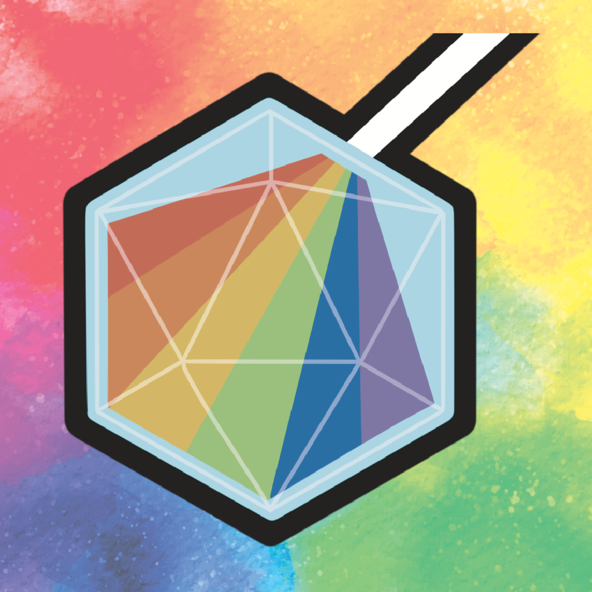 Pride Sticker - Stealth Roll