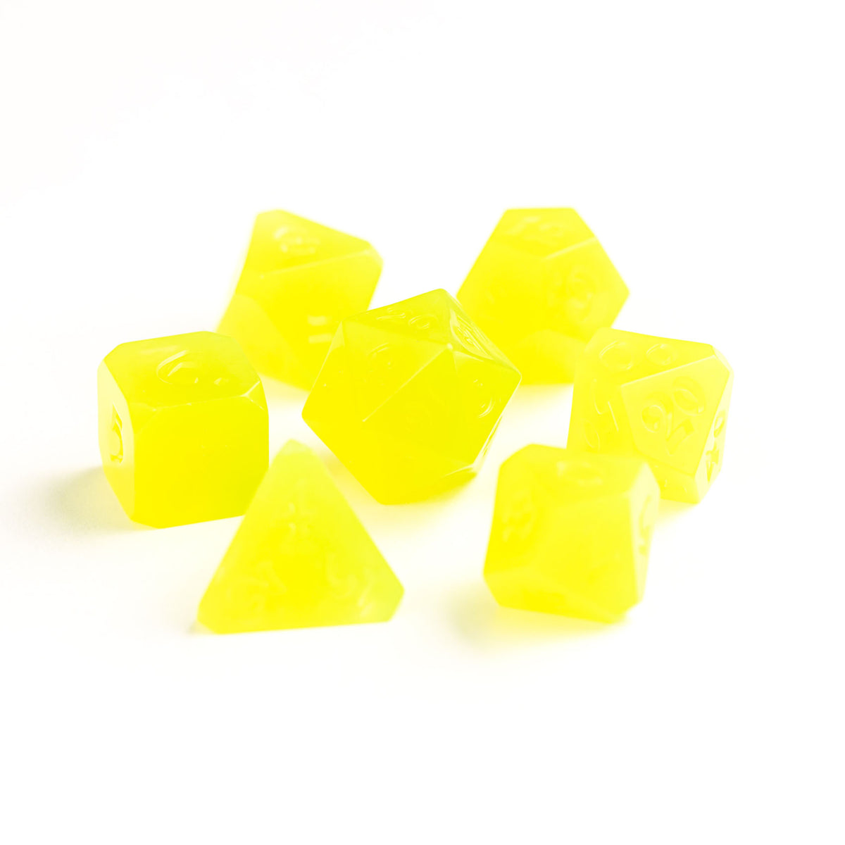 Project Dice 7pc RPG Set - AfterDark Avalore Good Vibrations