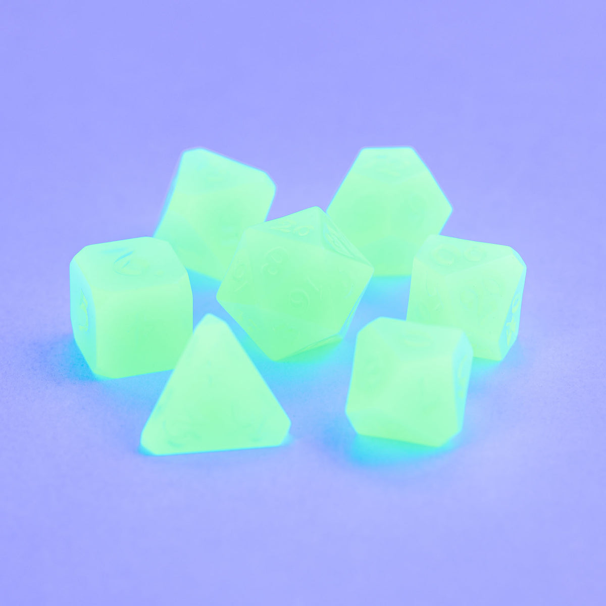 Project Dice 7pc RPG Set - AfterDark Avalore Good Vibrations