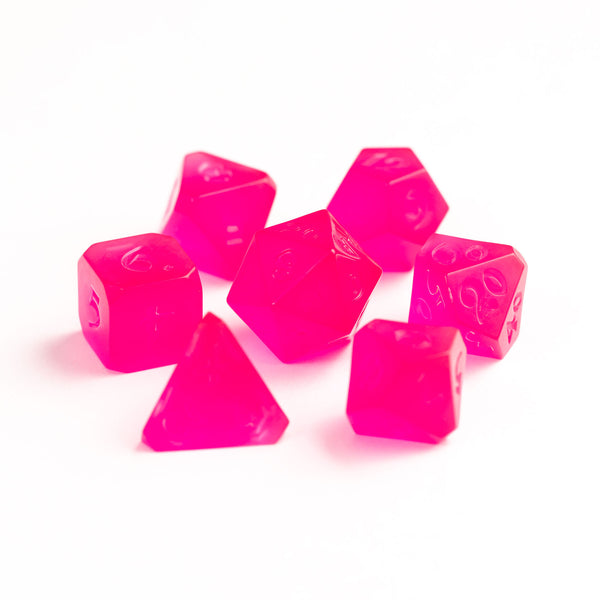 Project Dice 7pc RPG Set - AfterDark Avalore Radio Star