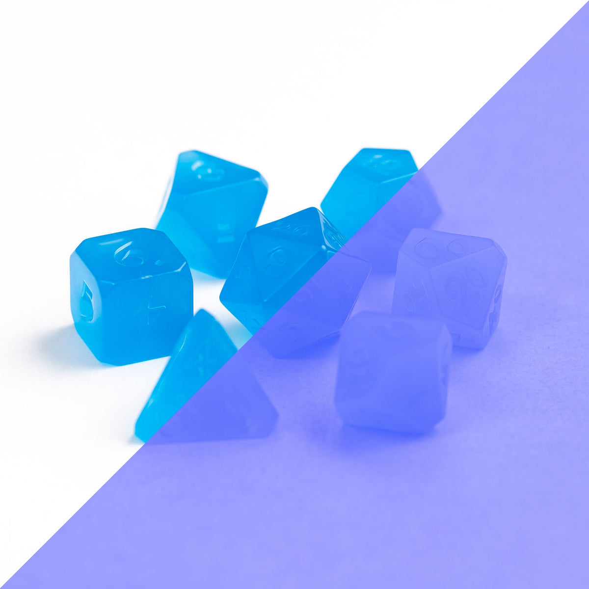 Project Dice 7pc RPG Set - AfterDark Avalore Rhapsody