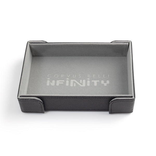 Infinity x DHD Magnetic Rectangle Tray with Gray Velvet