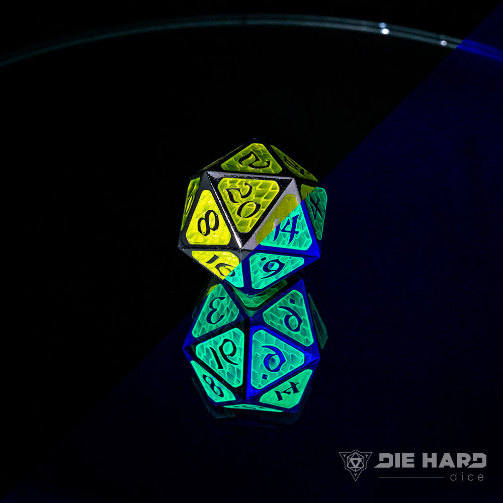 Single d20 - AfterDark Drakona Phosphor