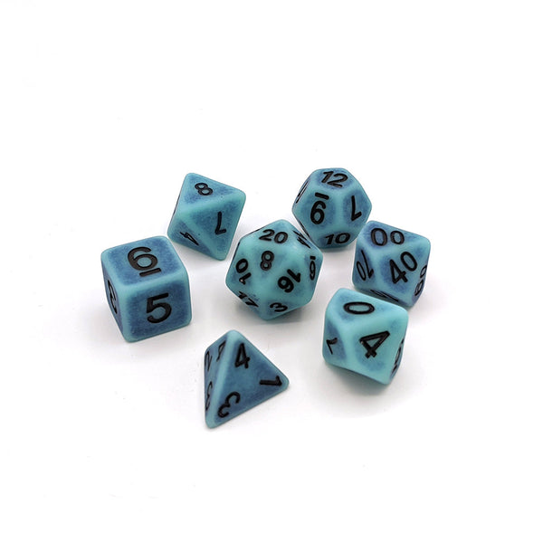 7pc RPG Set - Peacock Ancient