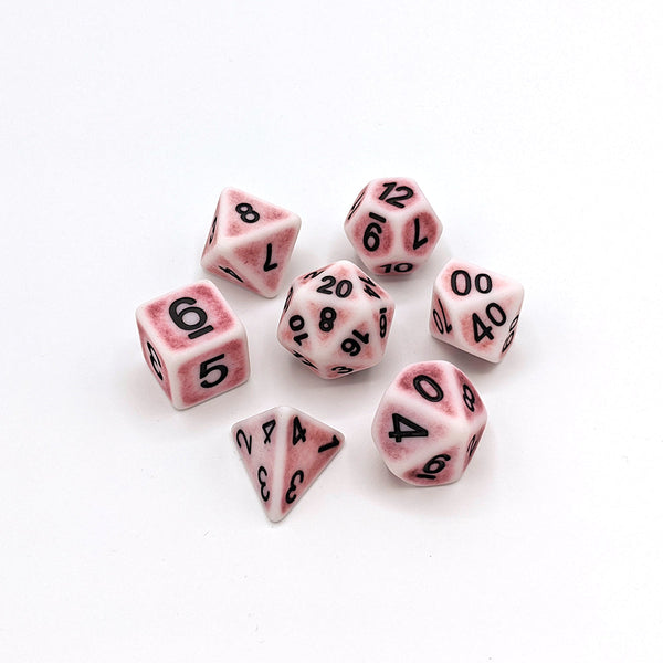 7pc RPG Set - Pink Ancient