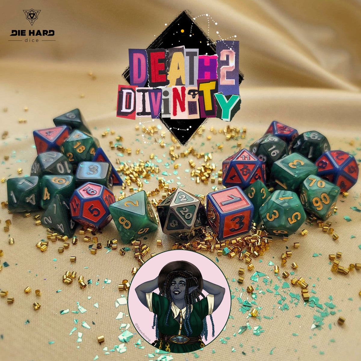 Current Character Palette - Death 2 Divinity x Die Hard Dice