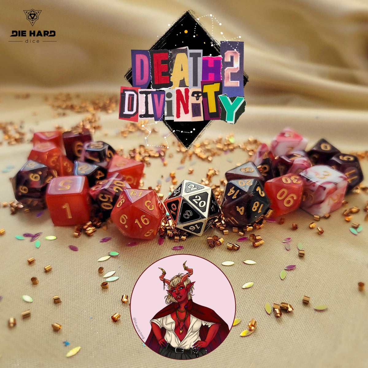 Gideon Character Palette - Death 2 Divinity x Die Hard Dice
