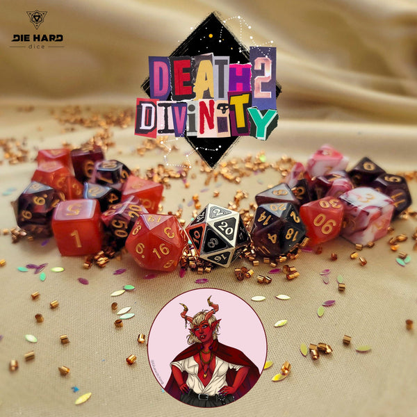 Gideon Character Palette - Death 2 Divinity x Die Hard Dice