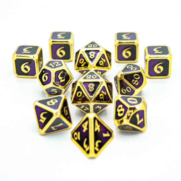 11 Piece RPG Set - Mythica Dark Arts Hubris by Die Hard Dice