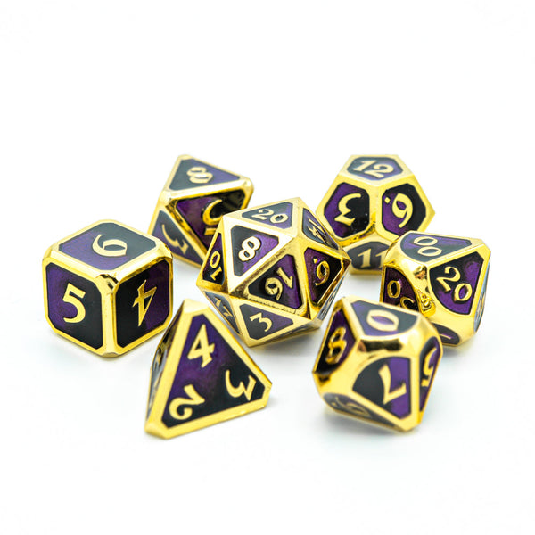 7 Piece RPG Set - Mythica Dark Arts Hubris by Die Hard Dice