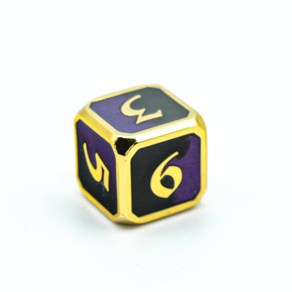 Single d6 - Mythica Dark Arts Hubris by Die Hard Dice