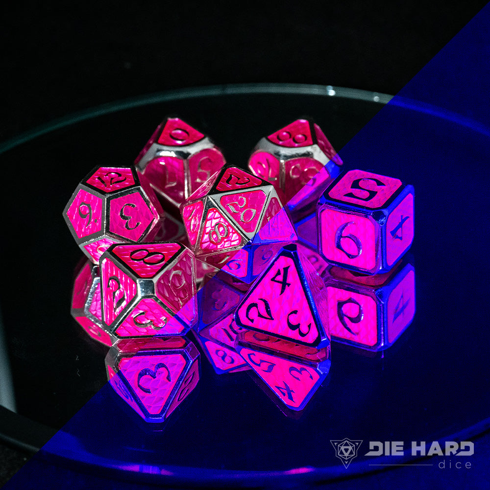 7pc RPG Set - AfterDark Drakona Aragonite