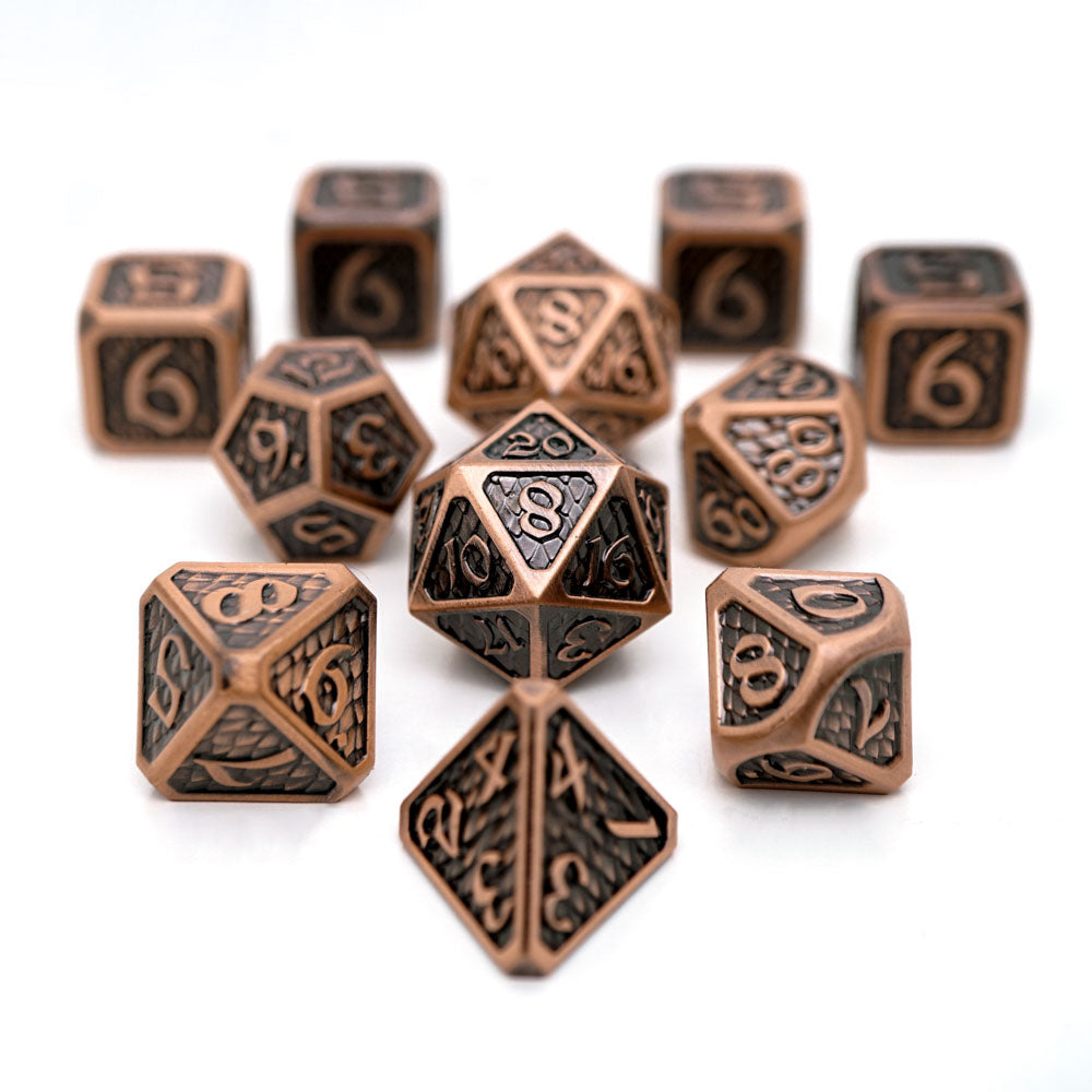 11pc RPG Set - Drakona Eldric Cuprum