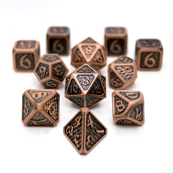 11pc RPG Set - Drakona Eldric Cuprum