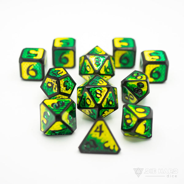 11pc RPG Set - Drakona Embers Bacu