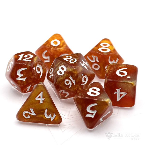 7pc RPG Set - Elessia - Bloodfire with White