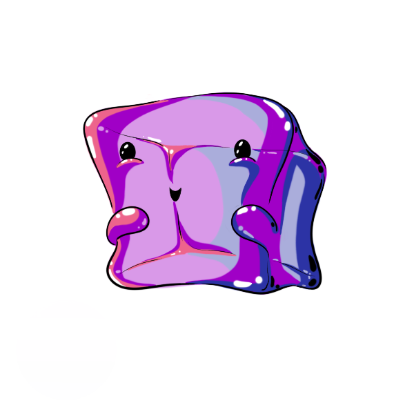 Celebrate Pride Sticker - Genderfluid Critter