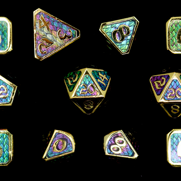 11pc RPG Set - Drakona Khaos Hemera