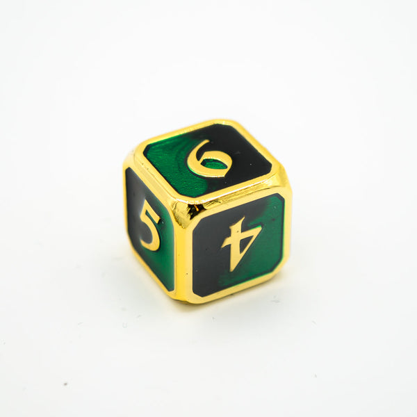 Single d6 - Mythica Dark Arts Contagion by Die Hard Dice