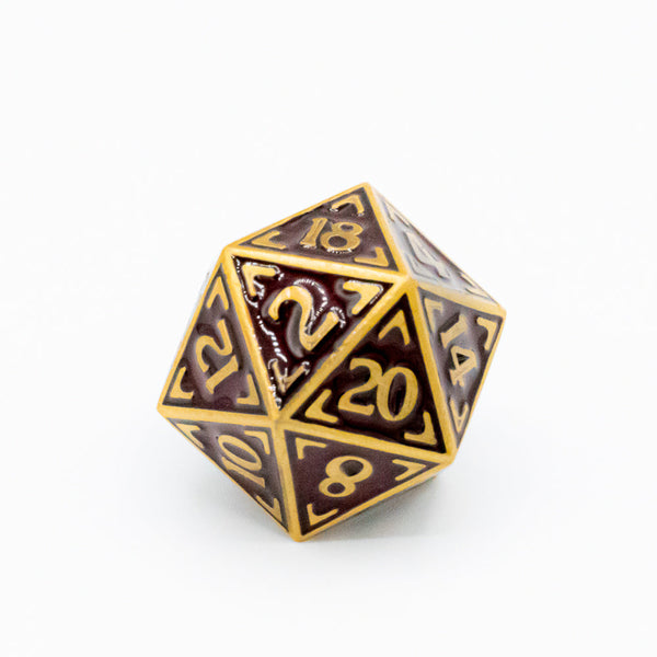 Single d20 Die - Reticle Uchronia Nouveau