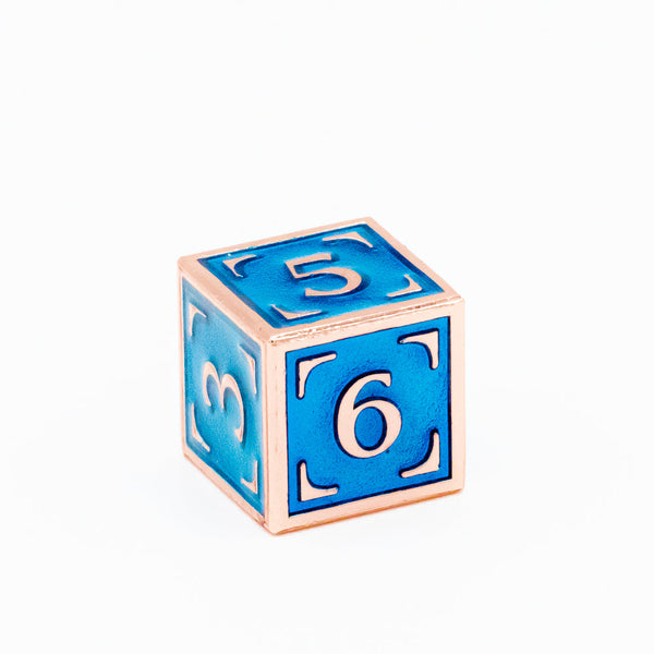 Single d6 Die - Reticle Uchronia Nautilus
