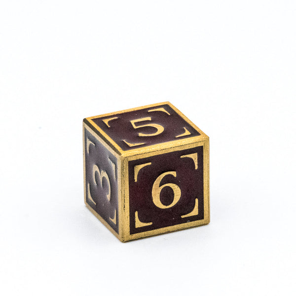 Single d6 Die - Reticle Uchronia Nouveau